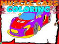 Xogo Muscle Cars Coloring