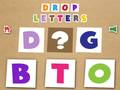 Xogo Drop Letters