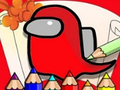Xogo Amoung Us Coloring Book