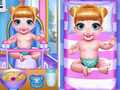 Xogo Twins Lovely Bathing Time