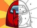 Xogo Among Us Them Coloring Book
