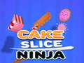 Xogo Càke Slice Ninja