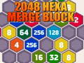 Xogo 2048 Hexa Merge Block
