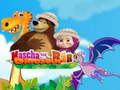 Xogo Masha and The Bear dinosaur