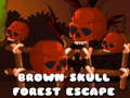 Xogo Brown Skull Forest Escape