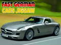 Xogo Fast German Cars Jigsaw