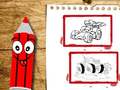 Xogo Back To School Cars Coloring Book