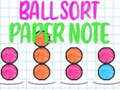 Xogo Ball Sort Paper Note