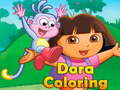 Xogo Dora Coloring
