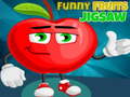 Xogo Funny Fruits Jigsaw