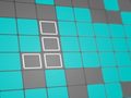 Xogo Turquoise Blocks