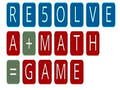 Xogo RESOLVE a math game