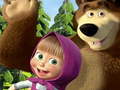 Xogo Masha and the Bear Jigsaw Puzzle