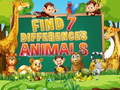 Xogo Find 7 Differences Animals