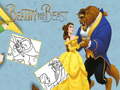 Xogo Beauty & the Beast Coloring Book