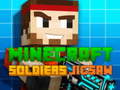 Xogo Minecraft Soldiers Jigsaw