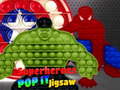 Xogo Superheroes Pop It Jigsaw