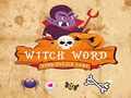 Xogo Witch Word Halloween Puzzel Game