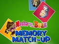 Xogo Masha and the Bear Memory Match Up