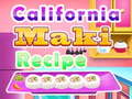 Xogo California Maki Recipe