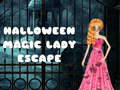 Xogo Halloween Magic Lady Escape