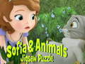 Xogo Sofia And Animals Jigsaw Puzzle