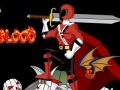 Xogo Power Rangers Samurai Halloween Blood