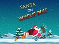 Xogo Santa On Wheelie Bike