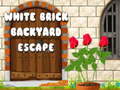 Xogo White Brick Backyard Escape