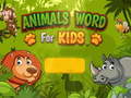 Xogo Animals Word for kids
