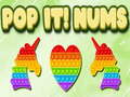 Xogo Pop It! Nums 