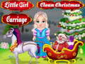 Xogo Little Girl Clean Christmas Carriage