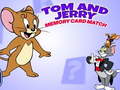 Xogo Tom and Jerry Memory Card Match