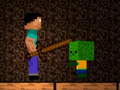 Xogo Noob vs Zombies - Forest biome