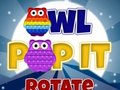 Xogo Owl Pop It Rotate