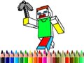 Xogo Back to School: Minecraft Coloring