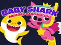 Xogo Baby Shark Memory Card Match