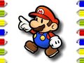 Xogo Back To School  Mario Coloring