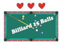 Xogo Billiard 15 Balls