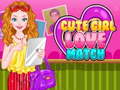 Xogo Cute Girl Love Match