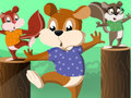 Xogo Squirrel Hop