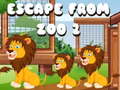 Xogo Escape From Zoo 2