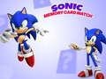 Xogo Sonic Memory card Match