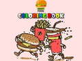 Xogo Fast Food Coloring Book