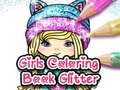 Xogo Girls Coloring Book Glitter 