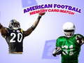 Xogo American Football Memory Card Match