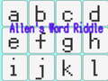 Xogo Allen's Word Riddle