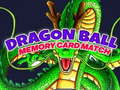 Xogo Dragon Ball memory card match