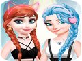 Xogo Elsa and Anna Dress Up Makeup 