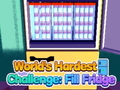 Xogo World's Hardest Challenge: Fill Fridge
